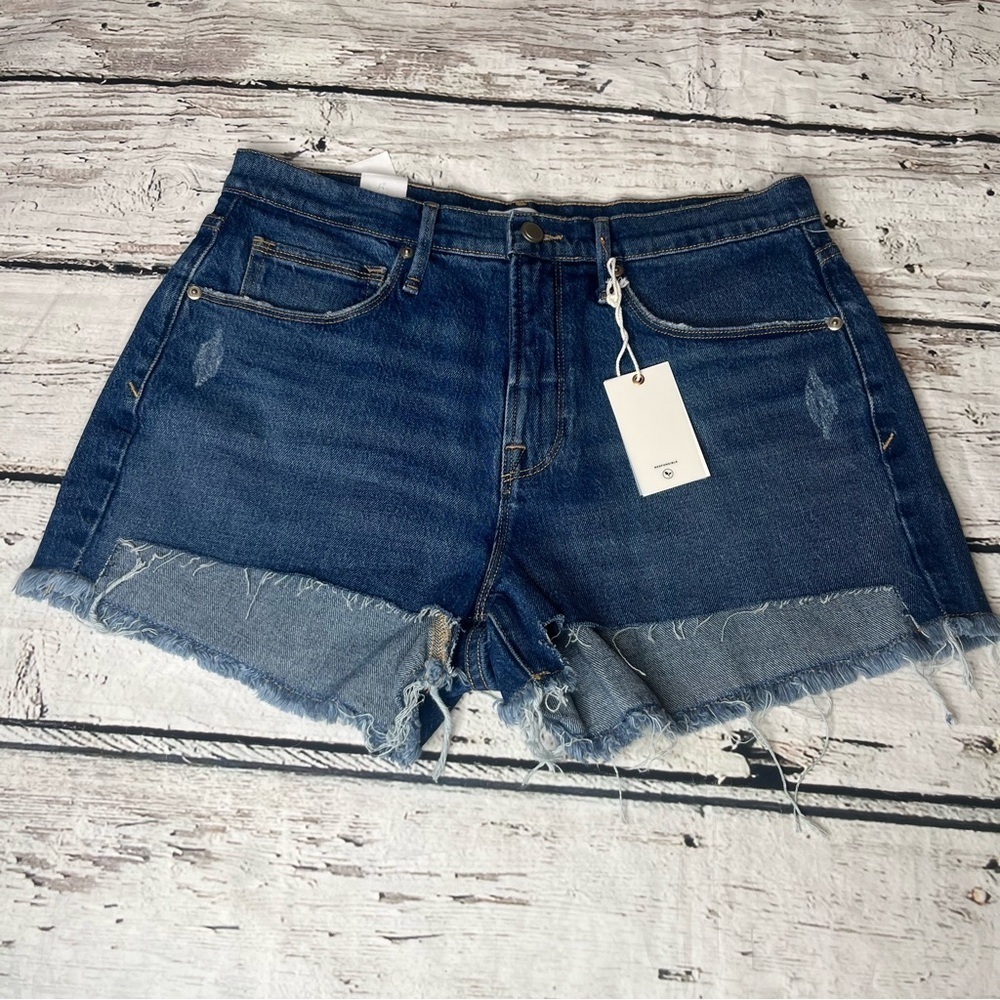 NWT Good American Denim Short Size 6/28 - Picture 9 of 10